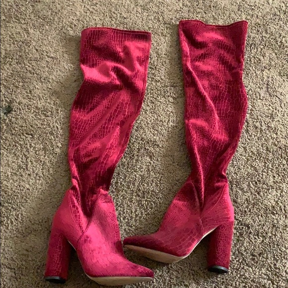Thigh high boots